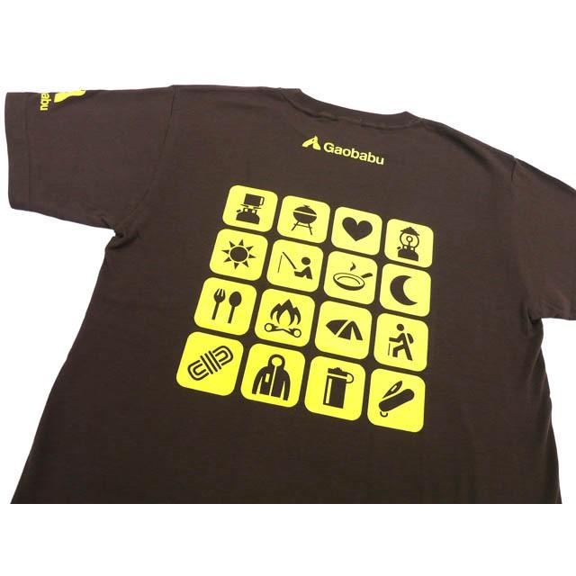 ガオバブ(Gaobabu)　オリジナルTシャツ(Aタイプ)　チョコレート｜gaobabushop