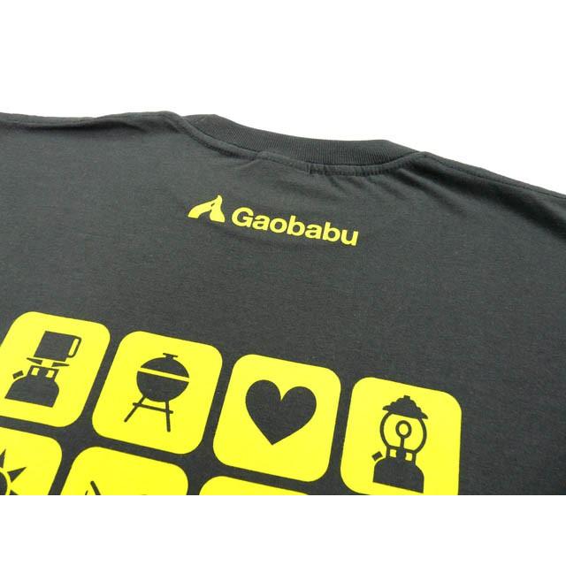 ガオバブ(Gaobabu)　オリジナルTシャツ(Aタイプ)　デニム｜gaobabushop｜02