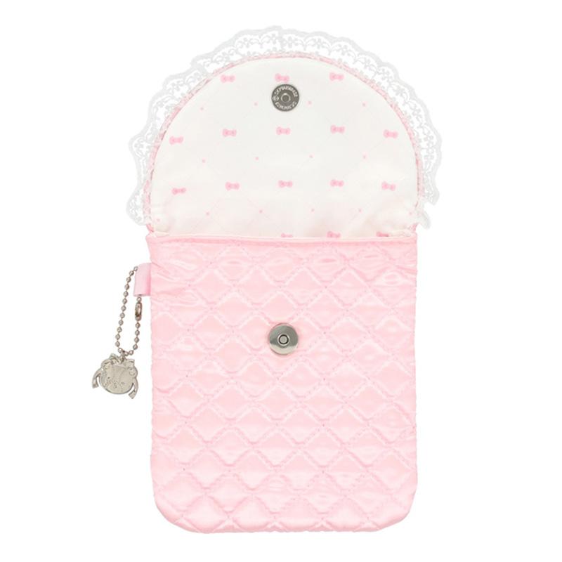 レア‼️Hello Kitty キルティングポーチ ピンク レース レア‼️Hello Kitty キルティングポーチ ピンク レース Amazon