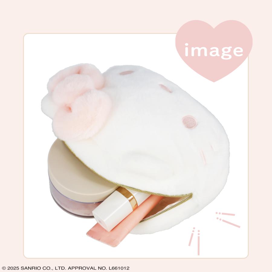 サンリオキャラクターズ Baby Pinkシリーズ ダイカットポーチ ヘア