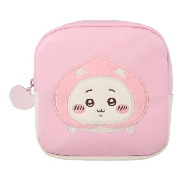 ちいかわピーチシリーズ スクエアポーチ ちいかわ ハチワレ うさぎ