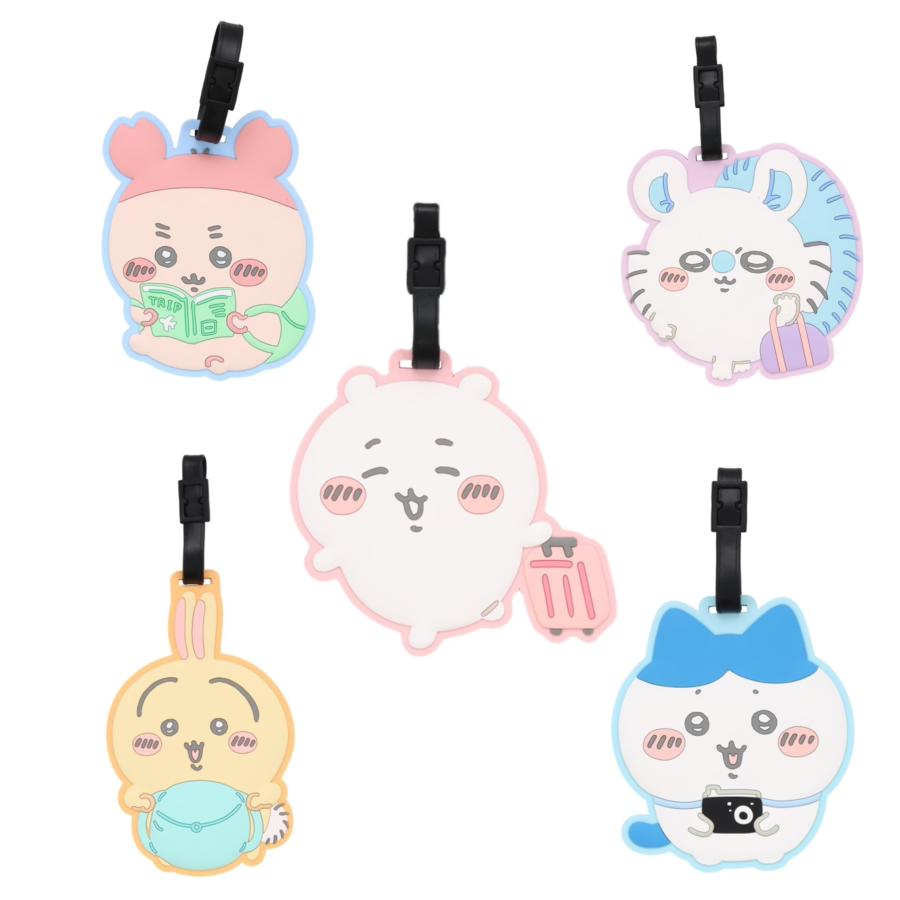 ちいかわ トラベルシリーズ ラゲッジタグ ／ ハチワレ うさぎ モモンガ