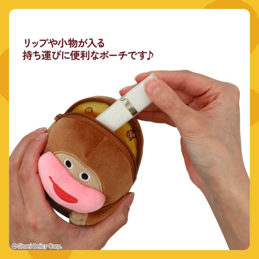 サク山チョコ次郎シークレット雑貨 前髪クリップ ぬいぐるみポーチ