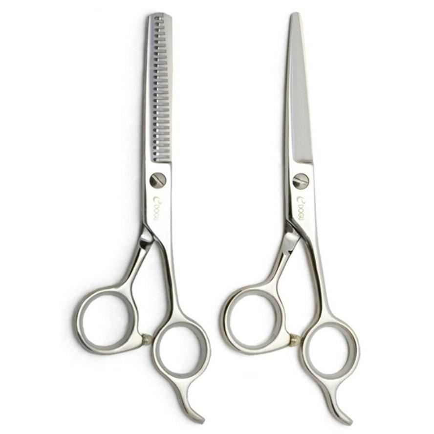 日本製 刃物鋼カット＆スキハサミセット 髪切りバサミ カットバサミ