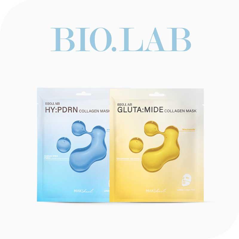 MAKEHEAL バイオラボ コラーゲン マスク 5枚入 PDRN リポソーム
