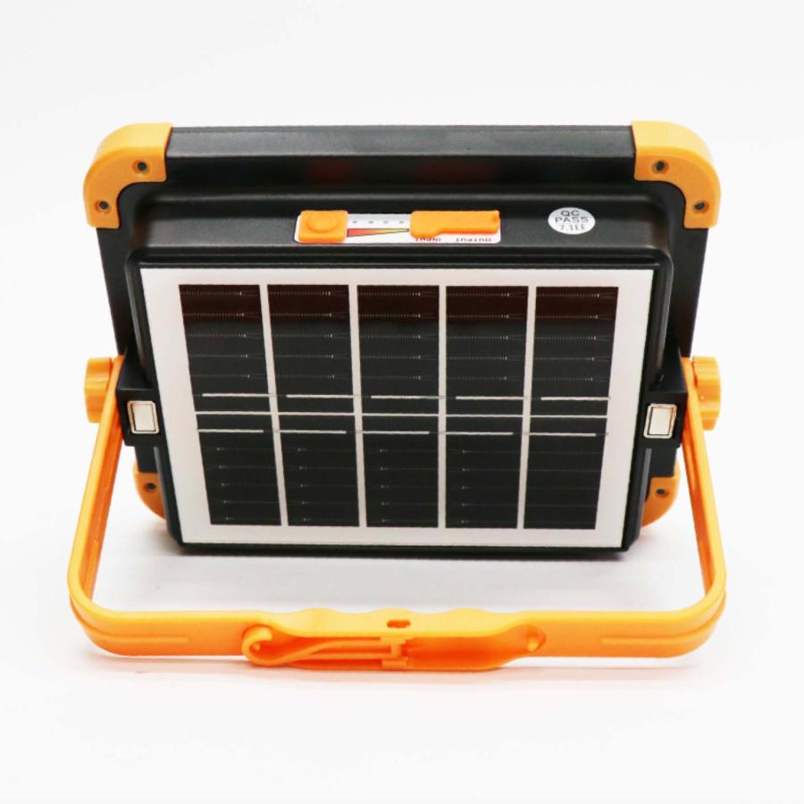 モバイルチャージソーラーパネルライト ソーラーライト 充電式LED