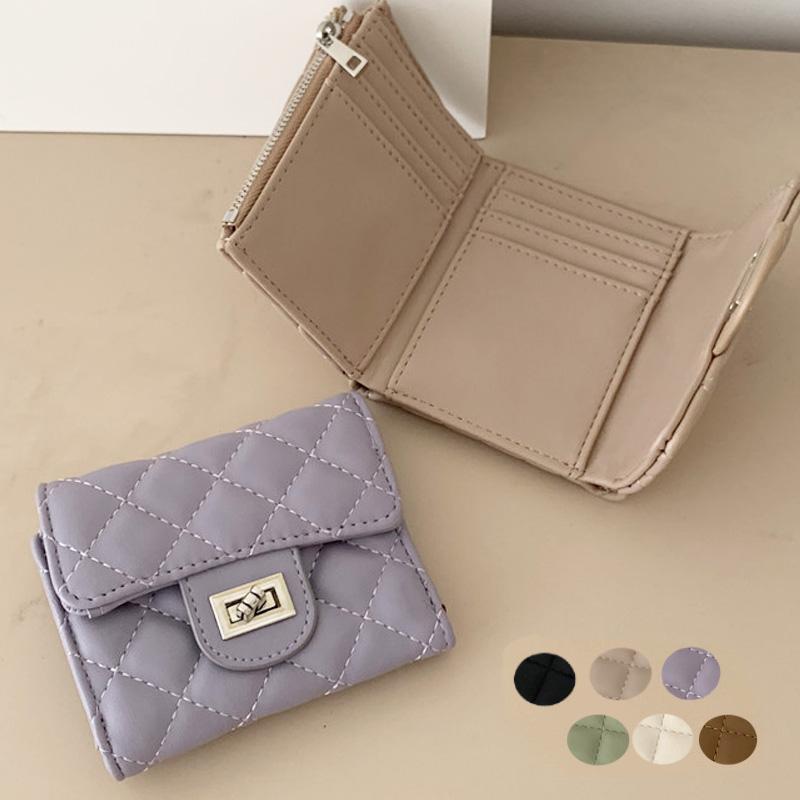 キルティングミニウォレット　財布小銭入れcc 新品 楽天市場】ミニ財布 小さい財布 ミニウォレット カラー