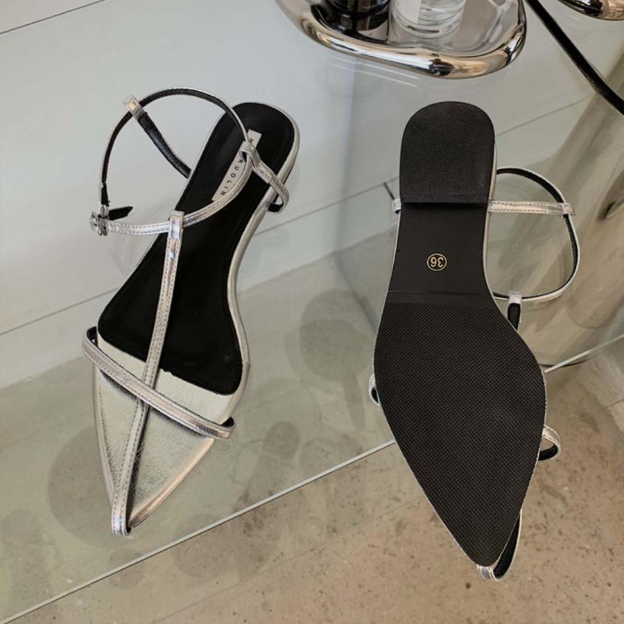 【美品】プラダ Tストラップパンプス サンダル Tストラップサンダル ストラップサンダル ローヒールサンダル フラット