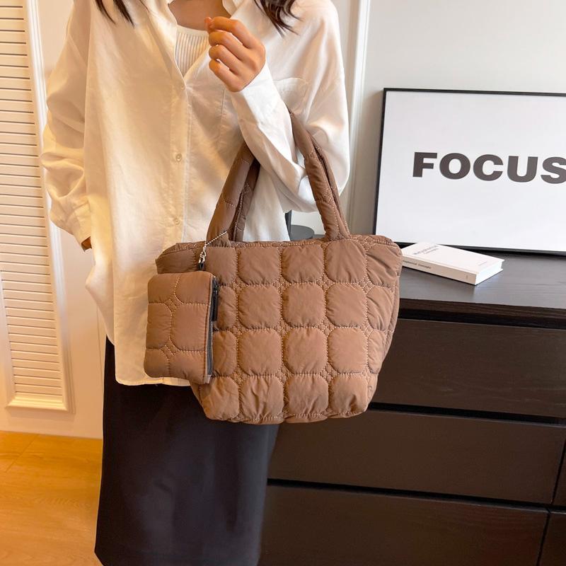 キルティングトートバッグ ポーチ付き キルティングバッグ トート