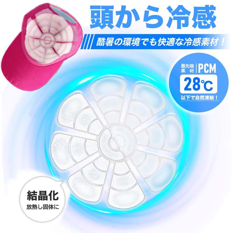 頭ひんやりクール PCM ヘッドクール 28 ヘッドパッド 子供 大人 キッズ