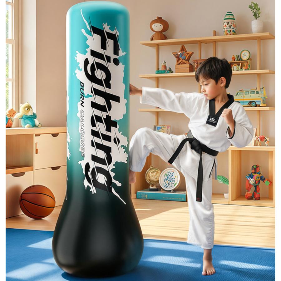エアー サンドバック スタンド ストレス解消パンチバッグ 家庭用