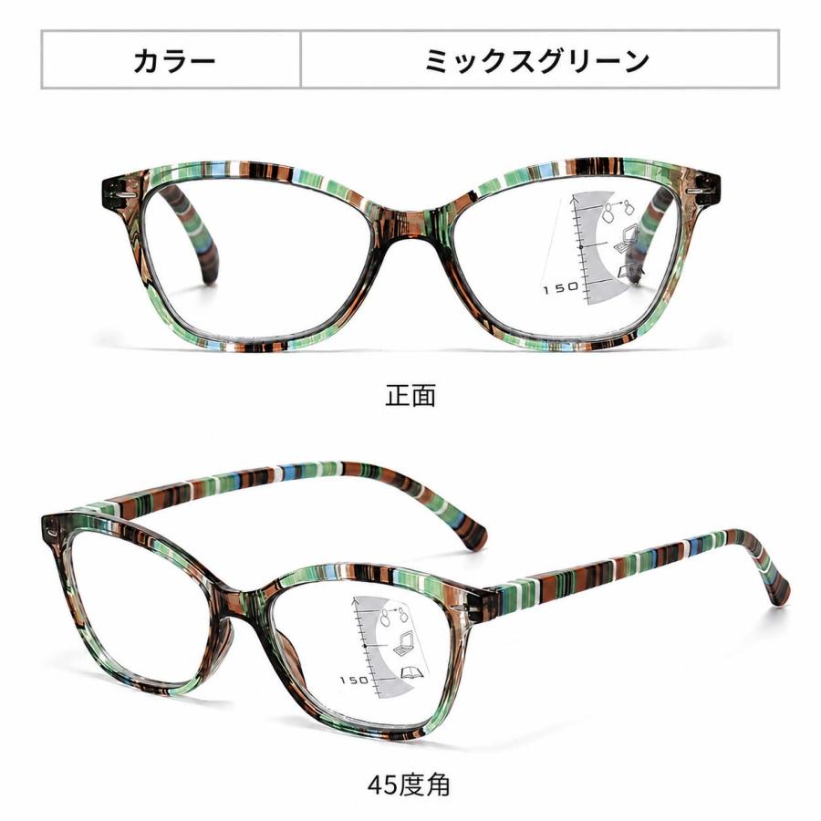 遠近両用 マルチ老眼鏡 3点セットプレゼント 老眼鏡 遠近両用 シニアグラス おしゃれ 遠近両用メガネ 老眼 男女兼用  ピントグラス リーディンググラス 遠近 |  | 12