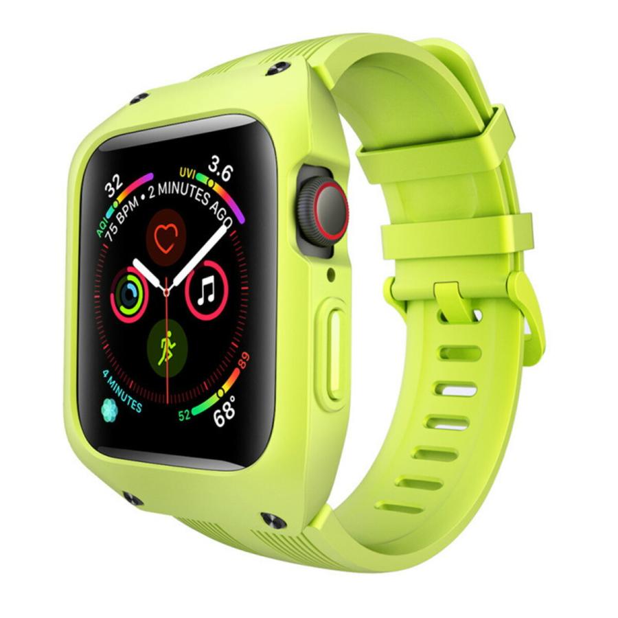 耐衝撃 アップルウォッチ カバー&バンド 44mm用 apple watch