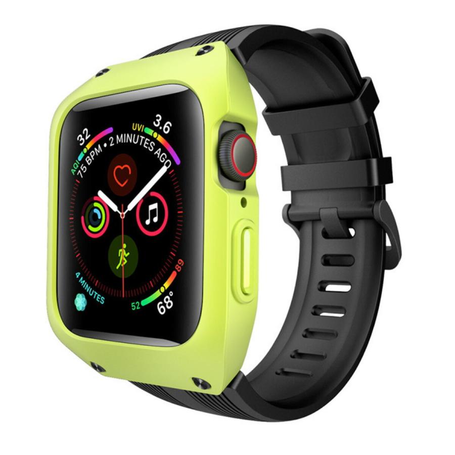 耐衝撃 アップルウォッチ カバー&バンド 44mm用 apple watch