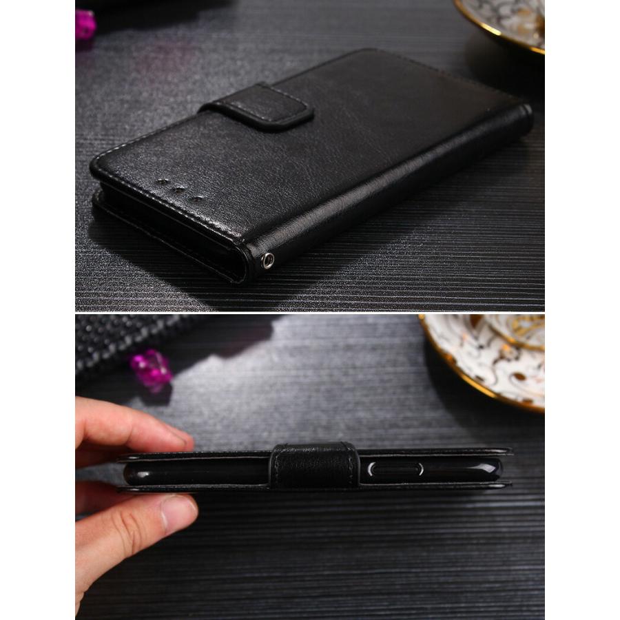 iPhone 手帳スマホケース K'try カード収納付き 携帯ケース 手帳型