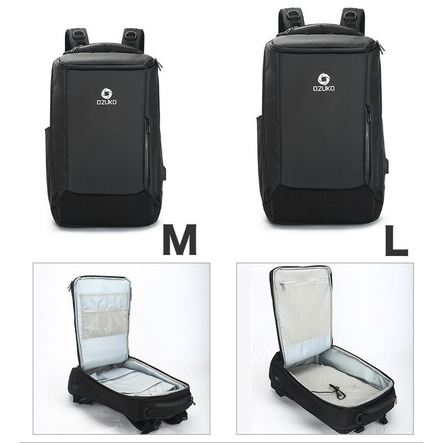 mHand 多機能リュック 9060 20L-35L ビジネスリュック 2Way 手提げ