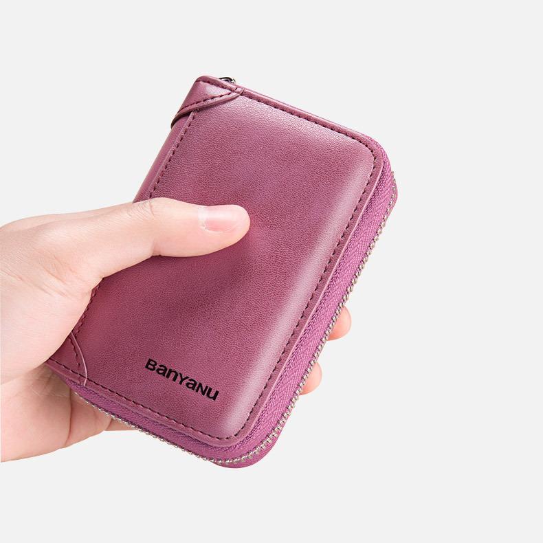 カードケース 18枚収納 K01 磁気防止 RFID スキミング防止 牛革