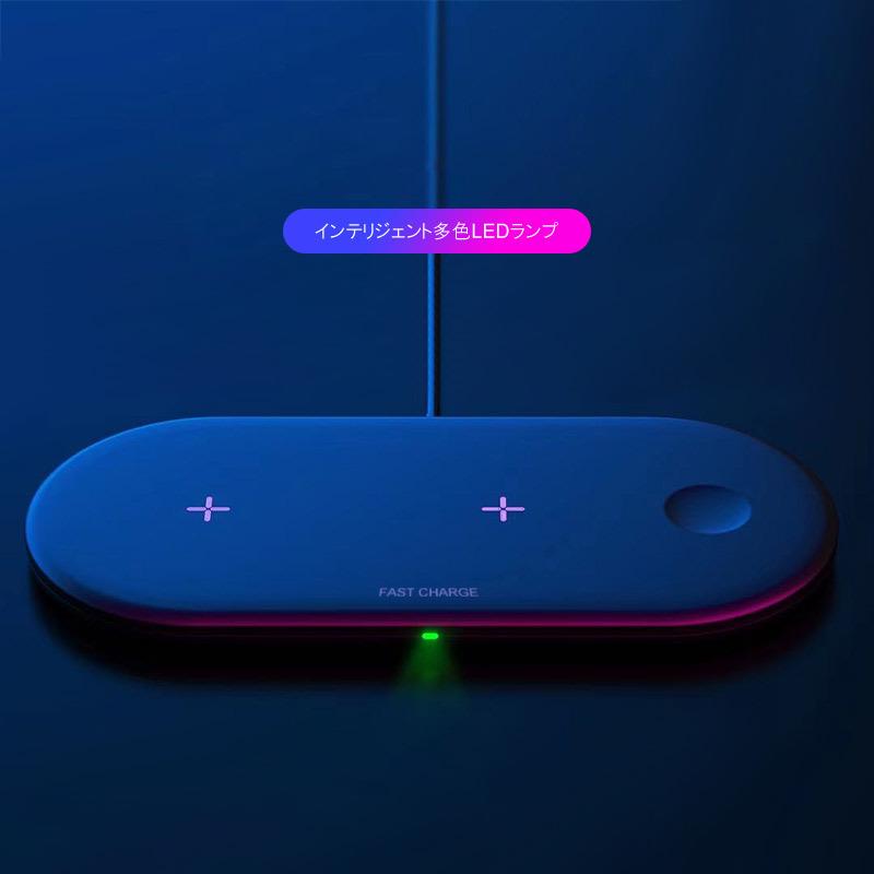 qi 充電器 Qi対応 ワイヤレス充電器 OJD-48 充電ケーブル ワイヤレス