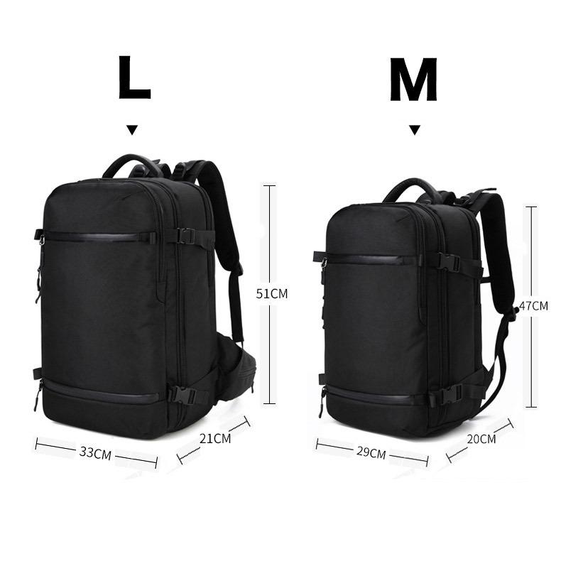 mHand 多機能リュック 8983 36-55L ビジネスリュック 2Way 手提げ 通勤