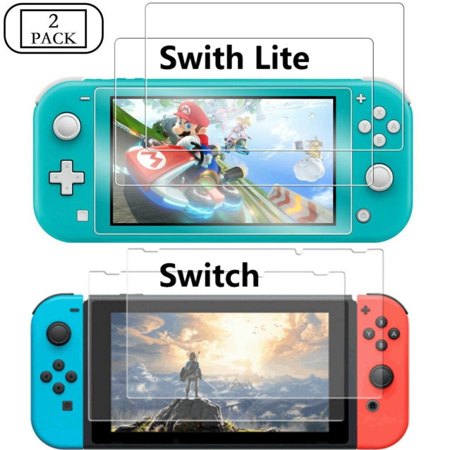 2枚セット Nintendo Switch/Switch Lite RTT001 クリアガラス