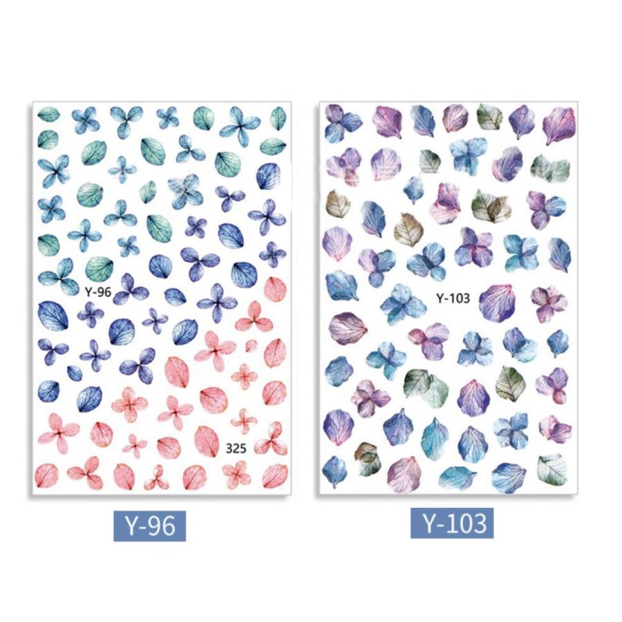 Four. フラワーネイルシール ジェルネイル ネイルアート セルフネイル