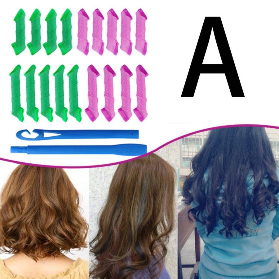 寝グセカールヘア 巻き髪 パーマ ヘアアイロン ドライヤー カール