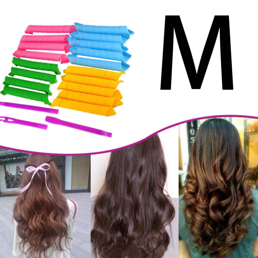 寝グセカールヘア 巻き髪 パーマ ヘアアイロン ドライヤー カール