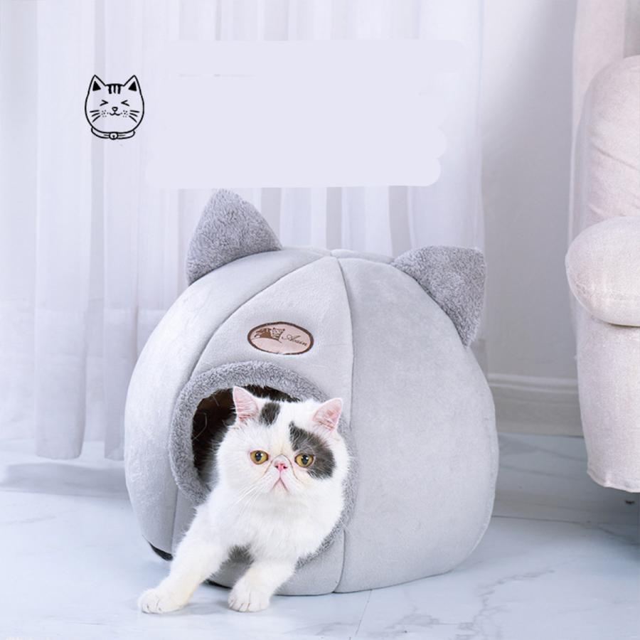 ドーム型 ペットハウス ペットベッド 12312311 犬 猫 ベッド 冬