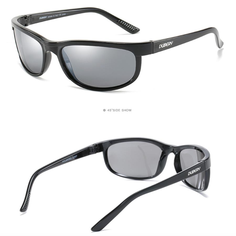 スポーツサングラス D2027 偏光 メンズ レディース UVカット スポーツ