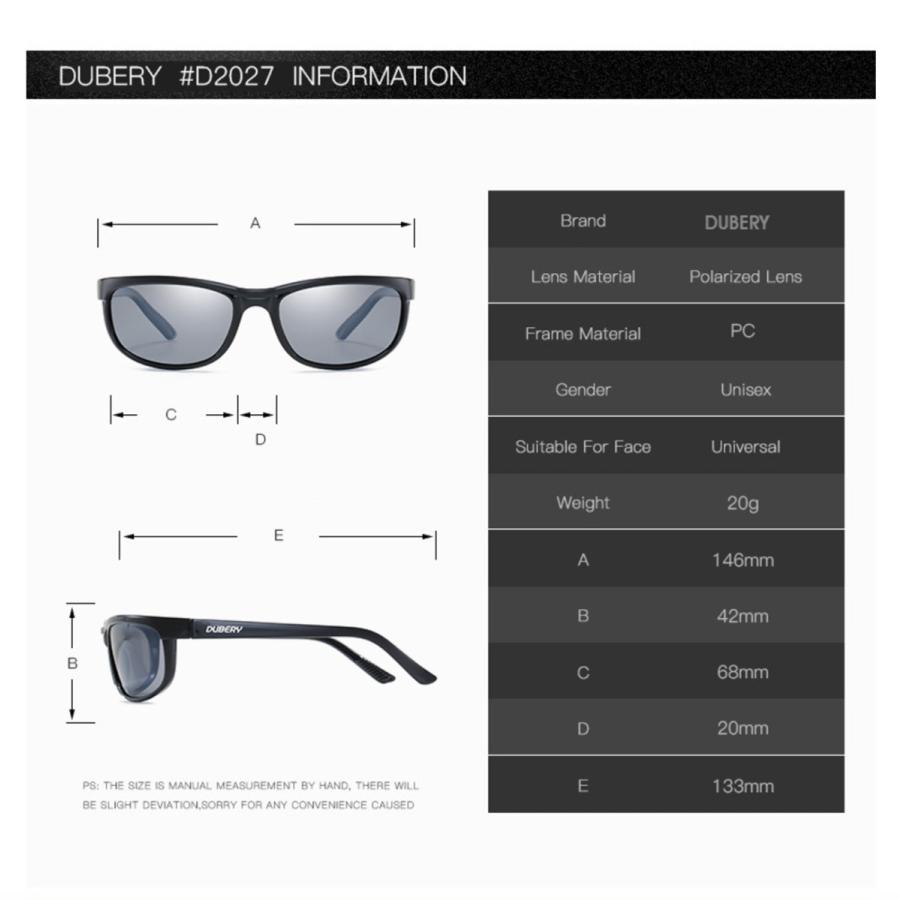 スポーツサングラス D2027 偏光 メンズ レディース UVカット スポーツ