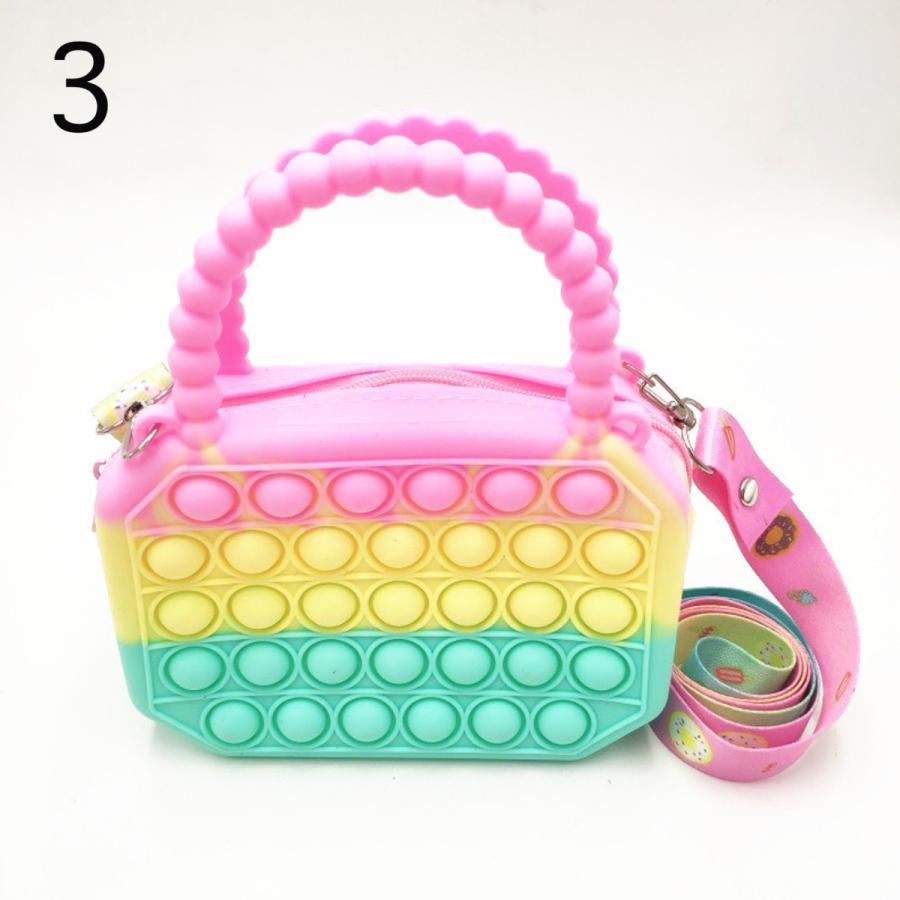 プッシュポップ バブル バッグ ショルダーバッグ ストレス解消グッズ