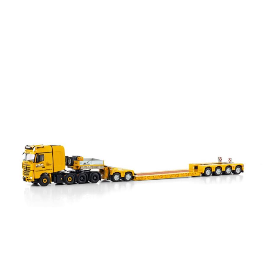 WSI 1/50 Mercedes Benz Arocs MP4 SLT BisSpace Euro low loader