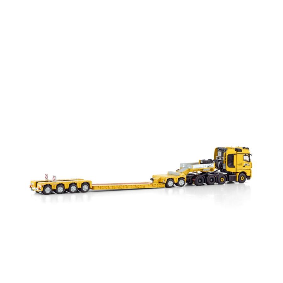 WSI 1/50 Mercedes Benz Arocs MP4 SLT BisSpace Euro low loader