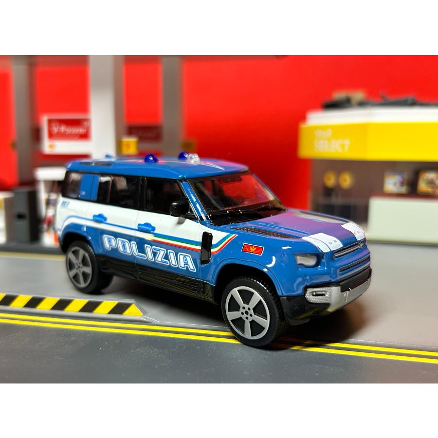 Bburago（ブラーゴ） burago 1/43 LAND ROVER DEFENDER 110 POLIZIA