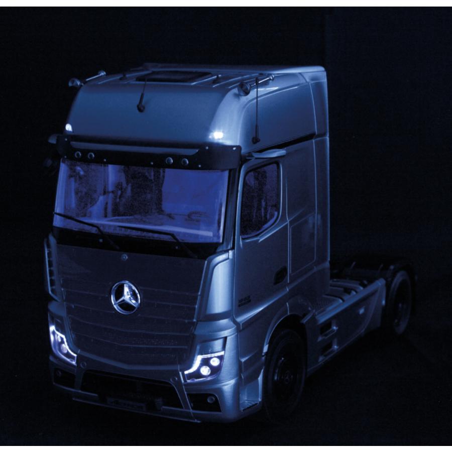 NZG 1/18 Mercedes Benz Actros Gigaspace 4x2 ホワイト ロゴ付