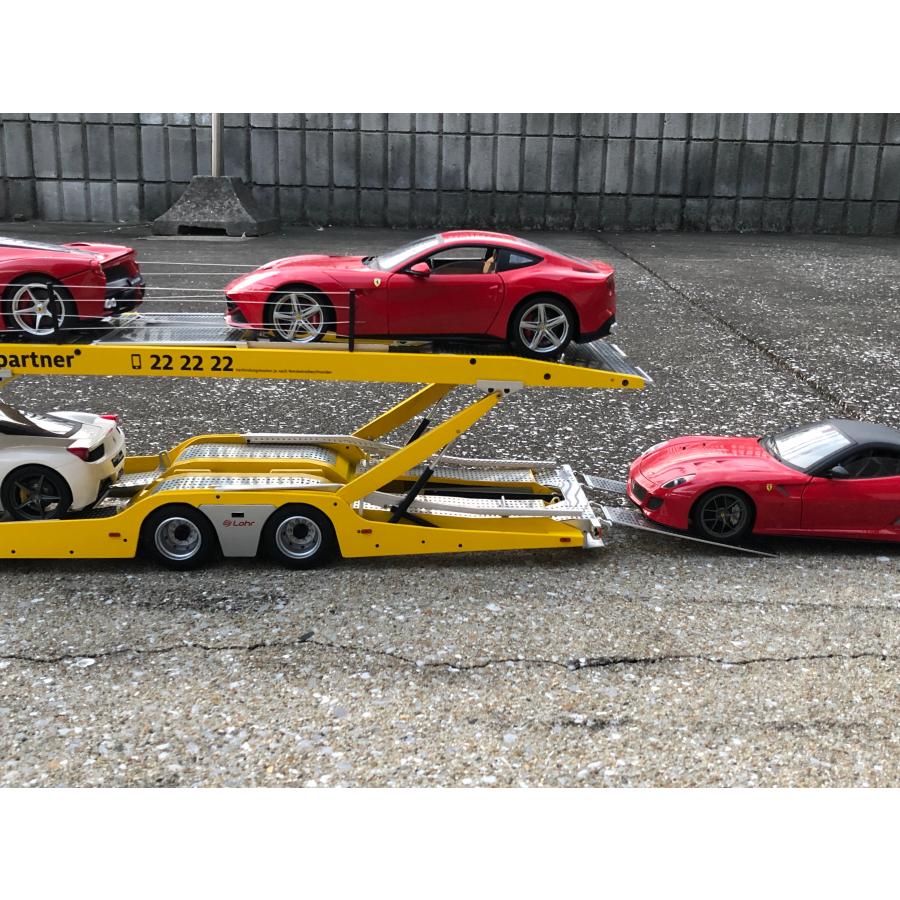 限定品 NZG 1/18 Mercedes Benz Actros Gigaspace + Lohr car 限定品 NZG 1/18 Mercedes Benz Actros Gigaspace + Lohr car