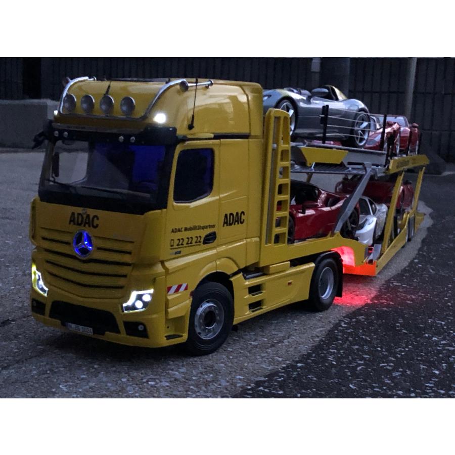 限定品 NZG 1/18 Mercedes Benz Actros Gigaspace + Lohr car 限定品 NZG 1/18 Mercedes Benz Actros Gigaspace + Lohr car