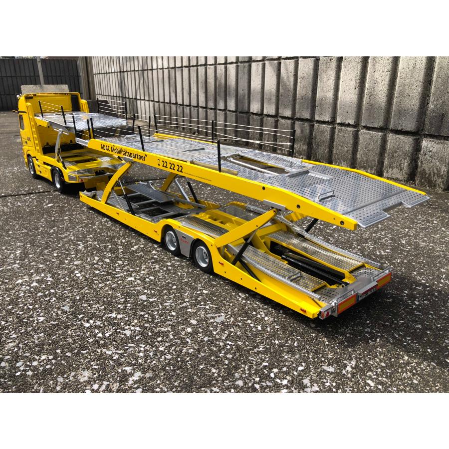 限定品 NZG 1/18 Mercedes Benz Actros Gigaspace + Lohr car 限定品 NZG 1/18 Mercedes Benz Actros Gigaspace + Lohr car