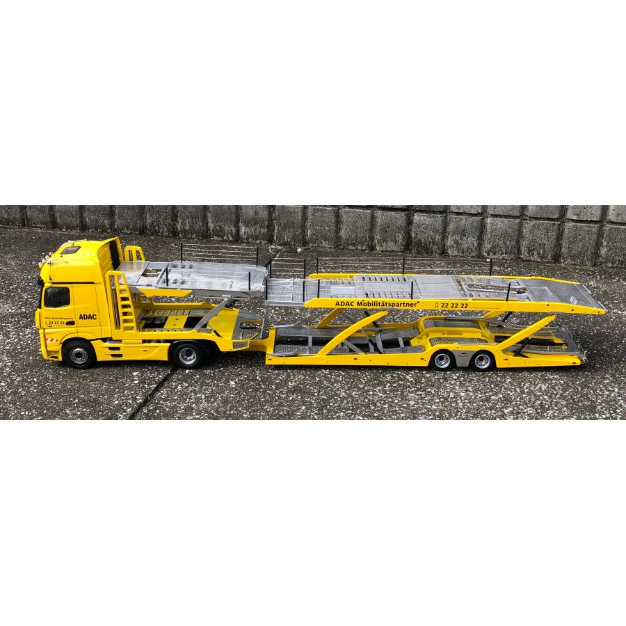 限定品 NZG 1/18 Mercedes Benz Actros Gigaspace + Lohr car 限定品 NZG 1/18 Mercedes Benz Actros Gigaspace + Lohr car