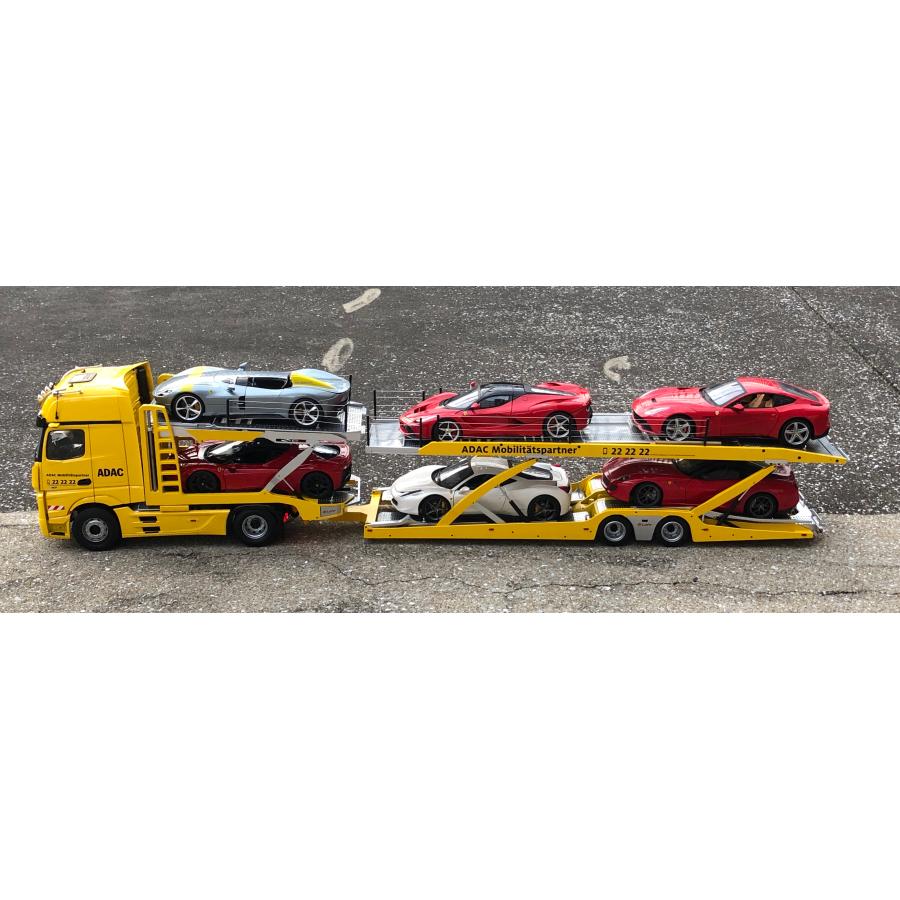 限定品 NZG 1/18 Mercedes Benz Actros Gigaspace + Lohr car 限定品 NZG 1/18 Mercedes Benz Actros Gigaspace + Lohr car