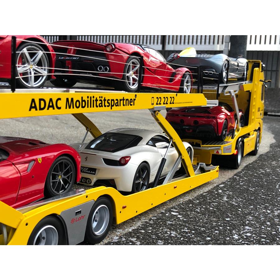 限定品 NZG 1/18 Mercedes Benz Actros Gigaspace + Lohr car 限定品 NZG 1/18 Mercedes Benz Actros Gigaspace + Lohr car