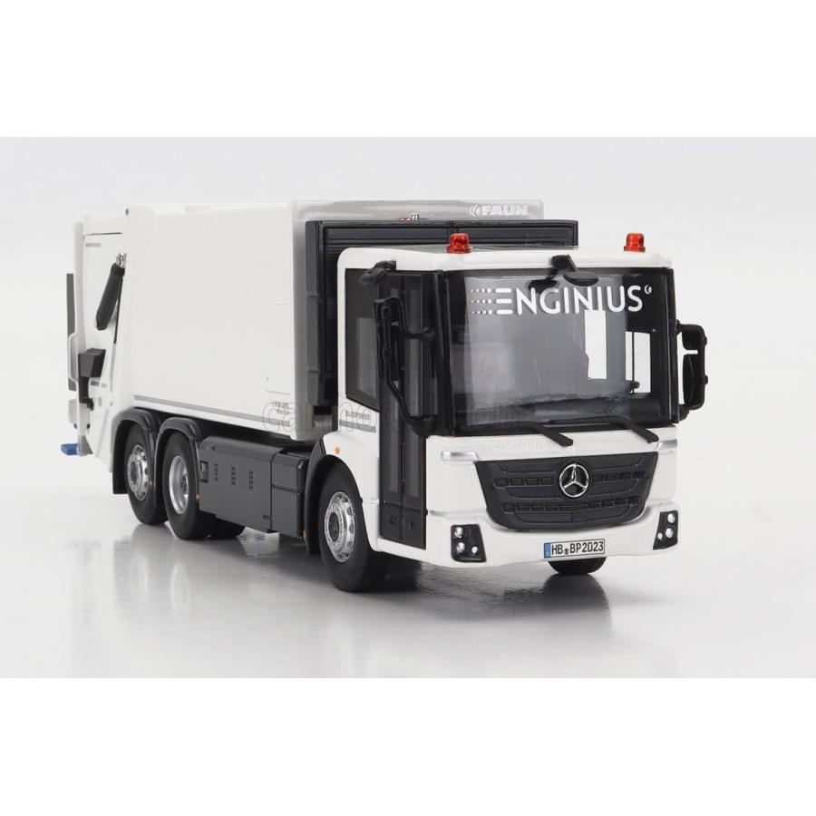 Modèle Réduit NZG Mercedes Semi-Remorque - Échelle 1:87, Occasion, état TBE (Très Bon État), Collection Poids Lourds