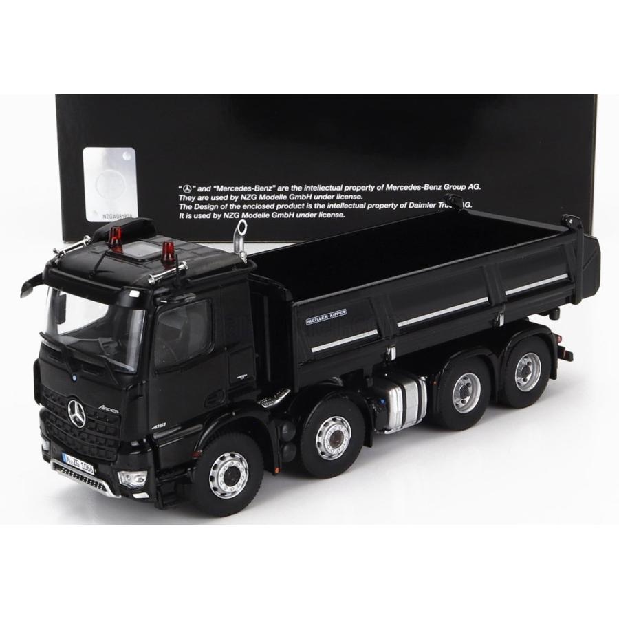 NZG MERCDES ACTROS 8X4 CAMION TOUPIE TBW
