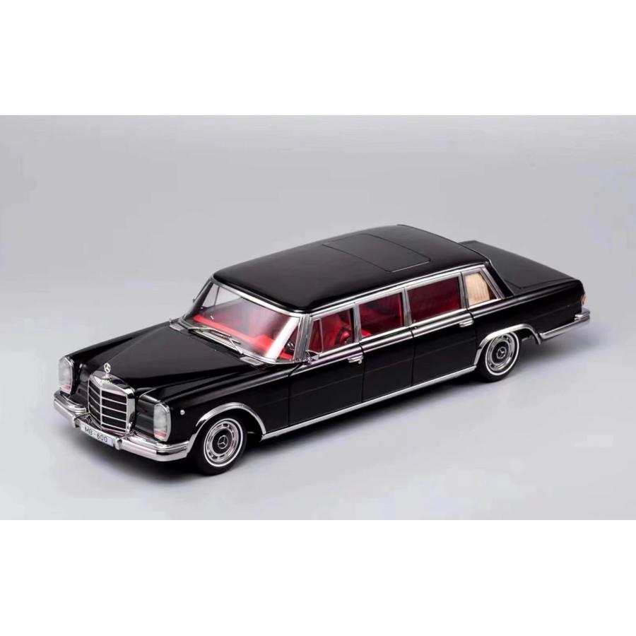 NZG 1/18 Mercedes Benz 600 Pullman W100 1968-1980 black メルセデス