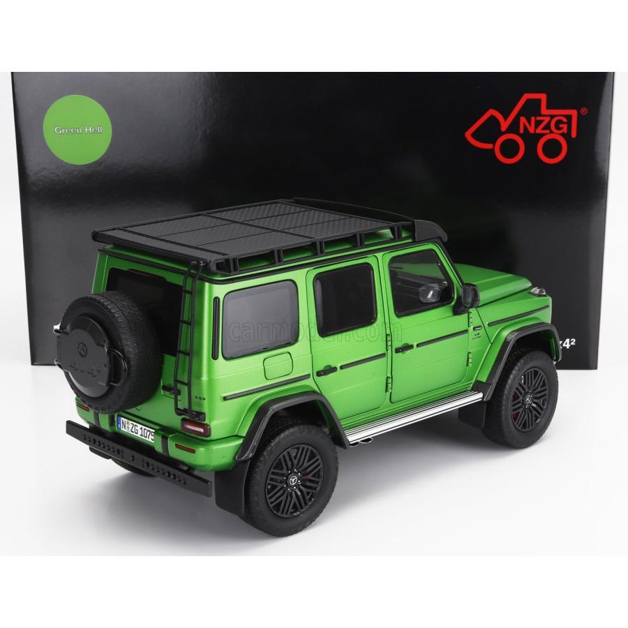 NZG 1/18 Mercedes Benz G63 W163 4x4 AMG 2023 HELL GREEN MAGNO