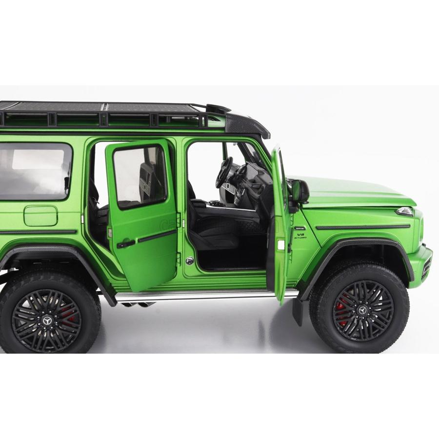 NZG 1/18 Mercedes Benz G63 W163 4x4 AMG 2023 HELL GREEN MAGNO