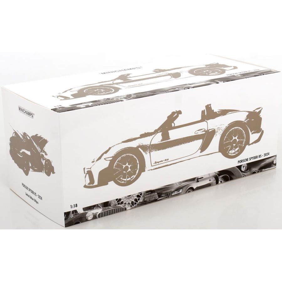 ミニチャンプス minichmaps 1/18 Porsche 718 Spyder RS Weissach-pkg