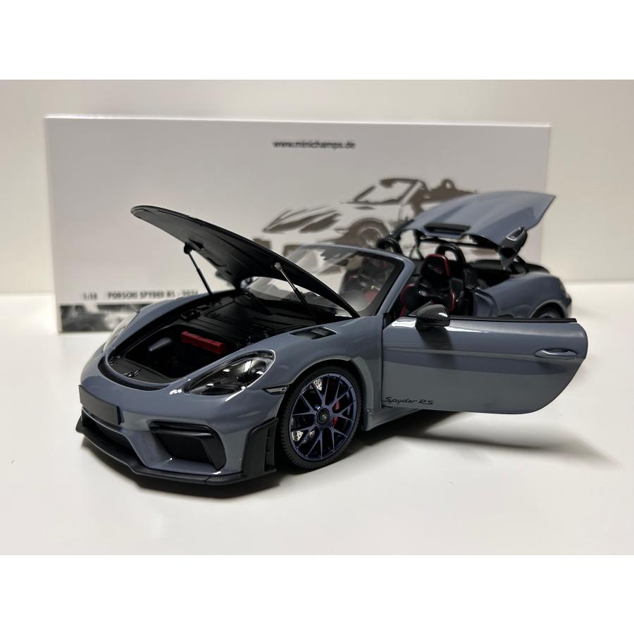ミニチャンプス minichmaps 1/18 Porsche 718 Spyder RS Weissach-pkg