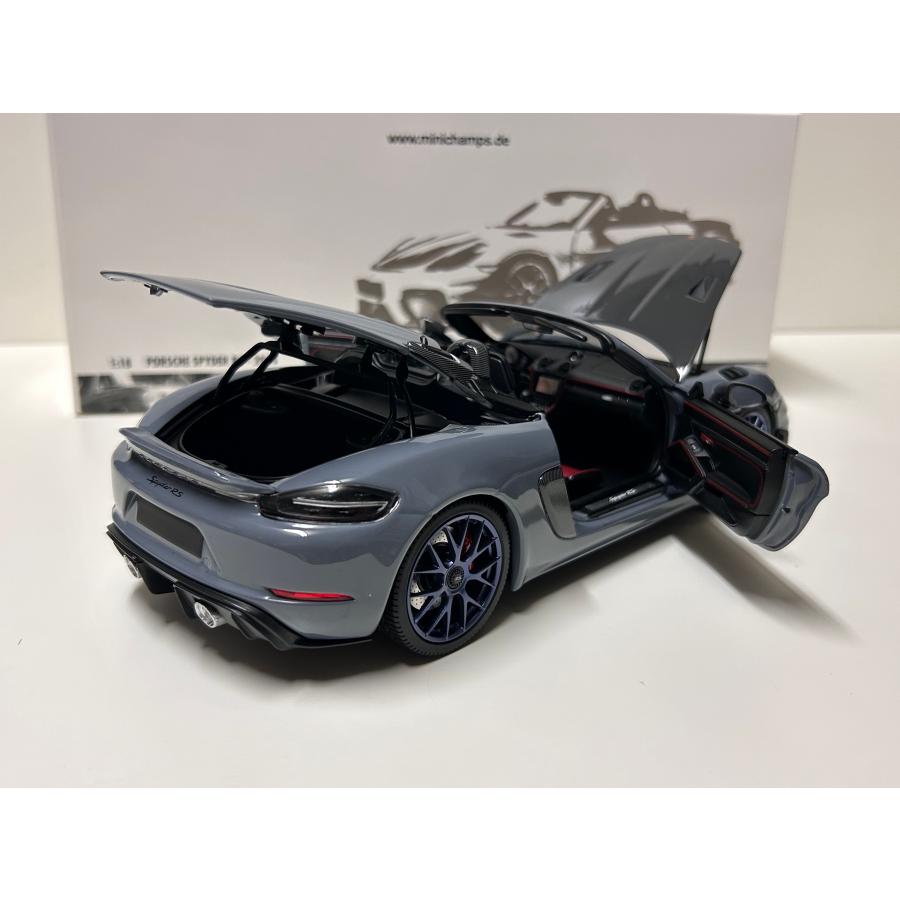 ミニチャンプス minichmaps 1/18 Porsche 718 Spyder RS Weissach-pkg