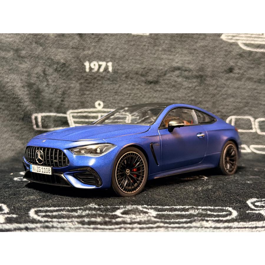NZG 1/18 Mercedes Benz AMG CLE 53 Coupe 2024 SPECTRAL BLUE
